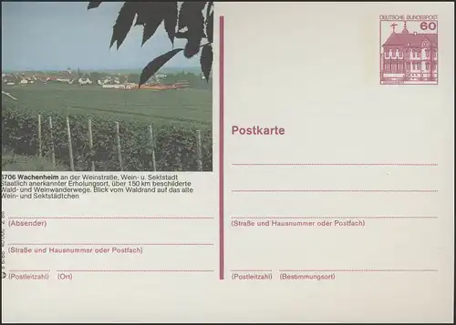 P138-s6/088 6706 Garde-maison, vue sur la forêt **