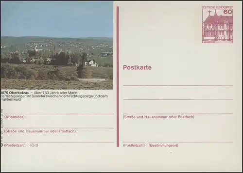 P138-s8/127 8679 Oberkotzau, vue locale **