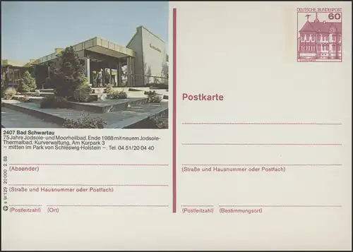 P138-s9/129 2407 Bad Schwartau, Kurhaus **