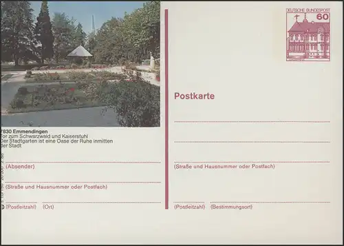 P138-s10/150 7830 Emmerdingen, Stadtgarten **