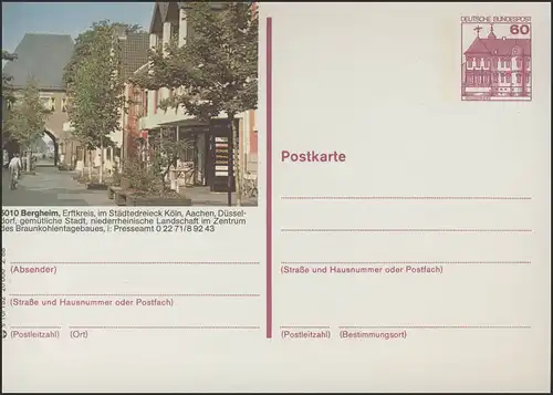 P138-s10/152 5010 Bergheim, Porte d'Aix-la-Chapelle **