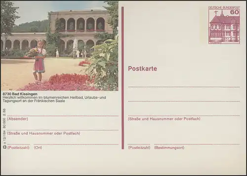 P138-s12/184 8730 Bad Kissingen, Kurgarten Arcadesbau **