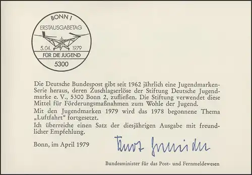 MinKa 08/1979 Jeunesse: aéronautique, aéronautique