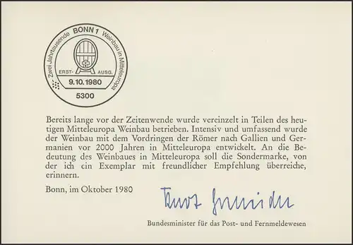 MinKa 22/1980 Weinbau