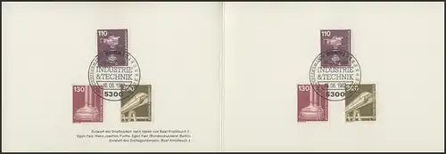 MinKa 12/1982 Industrie: Appareil photo, Brasserie, Chemin de fer magnétique