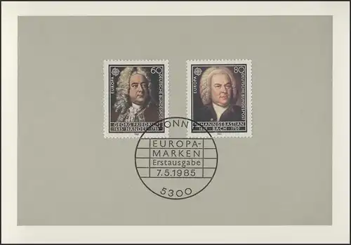 MinKa 11/1985 Europa: Musik, Händel, Bach