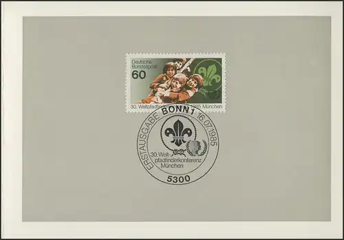 MinKa 16/1985 Conférence mondiale des scouts, Munich