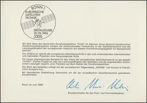 MinKa 16/1986 Satellitentechnik