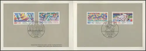 MinKa 05/1987 Sporthilfe: Segel- und Skiweltmeisterschaft
