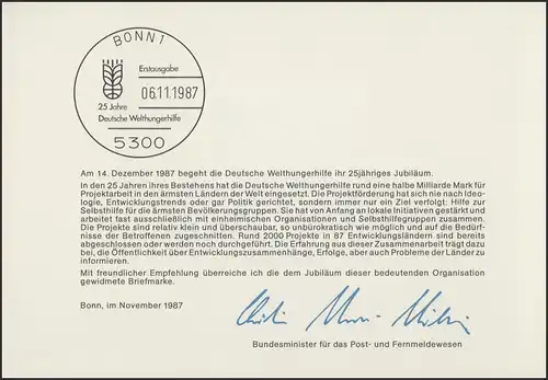 Aide alimentaire mondiale MinKa 28/1987