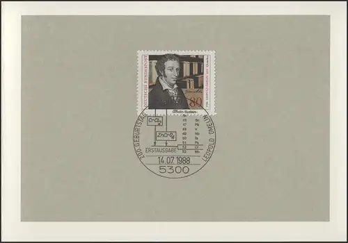 MinKa 22/1988 Leopold Gmelin, chimiste