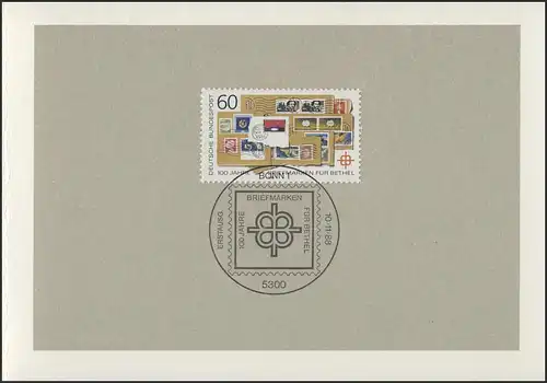 MinKa 32/1988 Briefmarkenspendenaktion Bethel