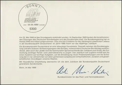 MinKa 16/1989 Bundesrepublik Deutschland