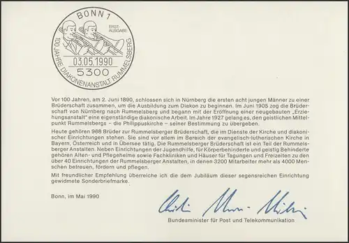 MinKa 19/1990 Diakonenanstalt Rummelsberg