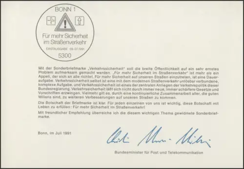 MinKa 32/1991 Verkehrssicherheit