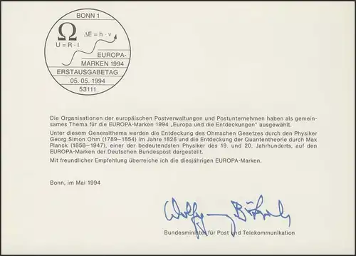 MinKa 14/1994 Europa: Entdeckungen, Erfindungen