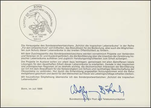 MinKa 21/1996 Environnement, milieu tropical