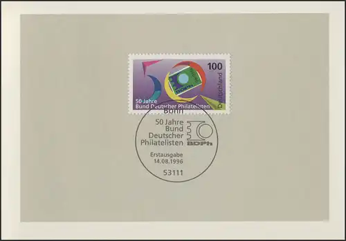 MinKa 30/1996 Jour du timbre, BDPh
