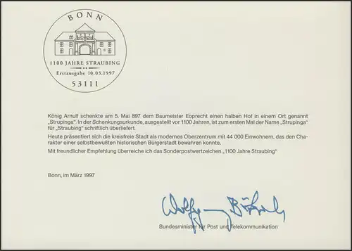 MinKa 10/1997 Straubing.