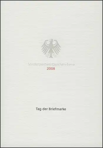 MinKa 33/2008 Tag der Briefmarke