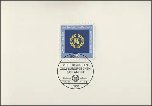 MinKa 08/1984 Europäische Parlament