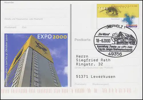 PSo 69 EXPO Hannover 2000, SSt Diepholz Fester - Die Münte 18.6.2000