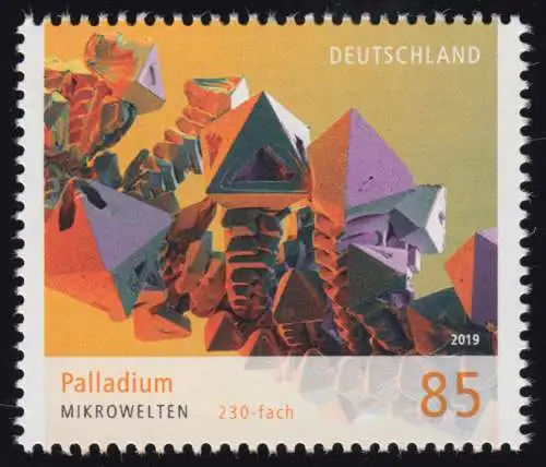 3466 Mikrowelten: Palladium ** postfrisch