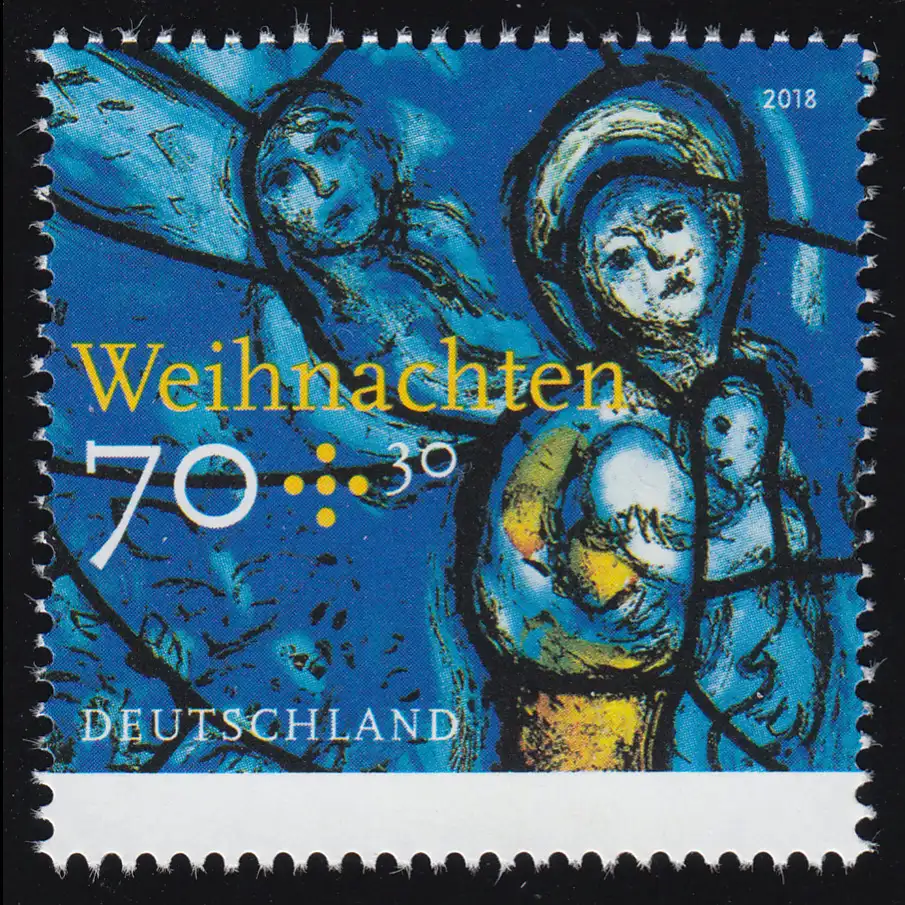3418 Weihnachten 2018 - Kirchenfenster, **