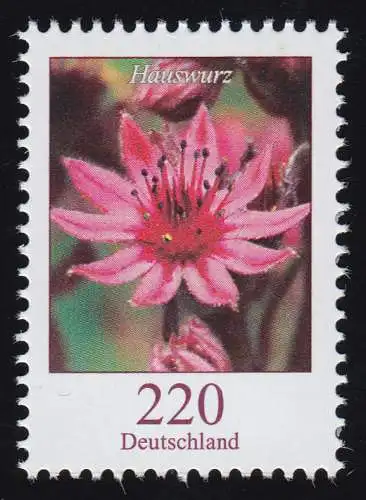 3414 Blume Hauswurz 220 Cent, postfrisch **