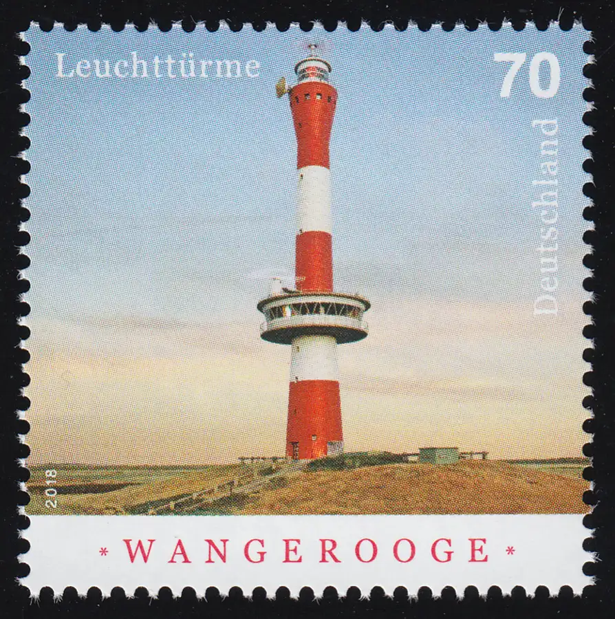3392 Leuchtturm Wangerooge, nassklebend, **