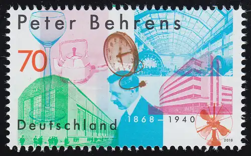3373 Peter Behrens - pionnier du design industriel moderne, **