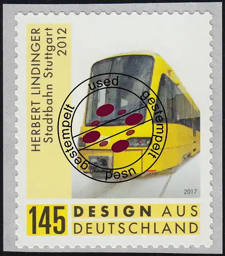 3363 Design de Allemagne Stadtbahn Stuttgart, autocollant, O