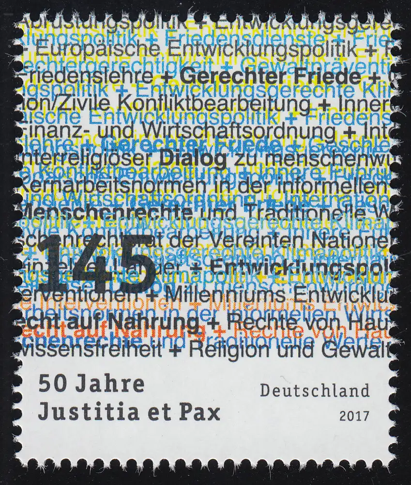 3339 Gerechtigkeit und Frieden - Justitia et Pax, **