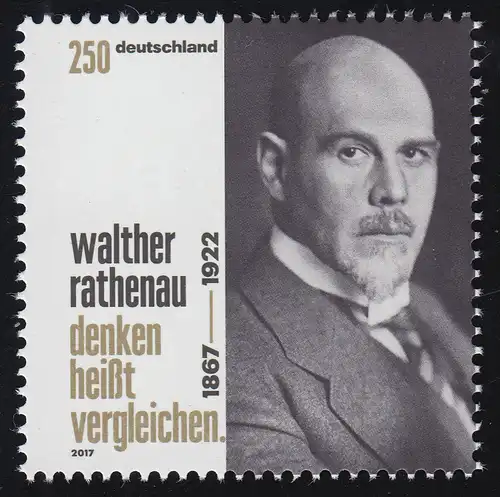 3333 Walther Rathenau, postfrisch **