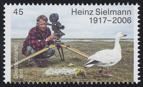 3318 Heinz Sielmann, nassklebend, **