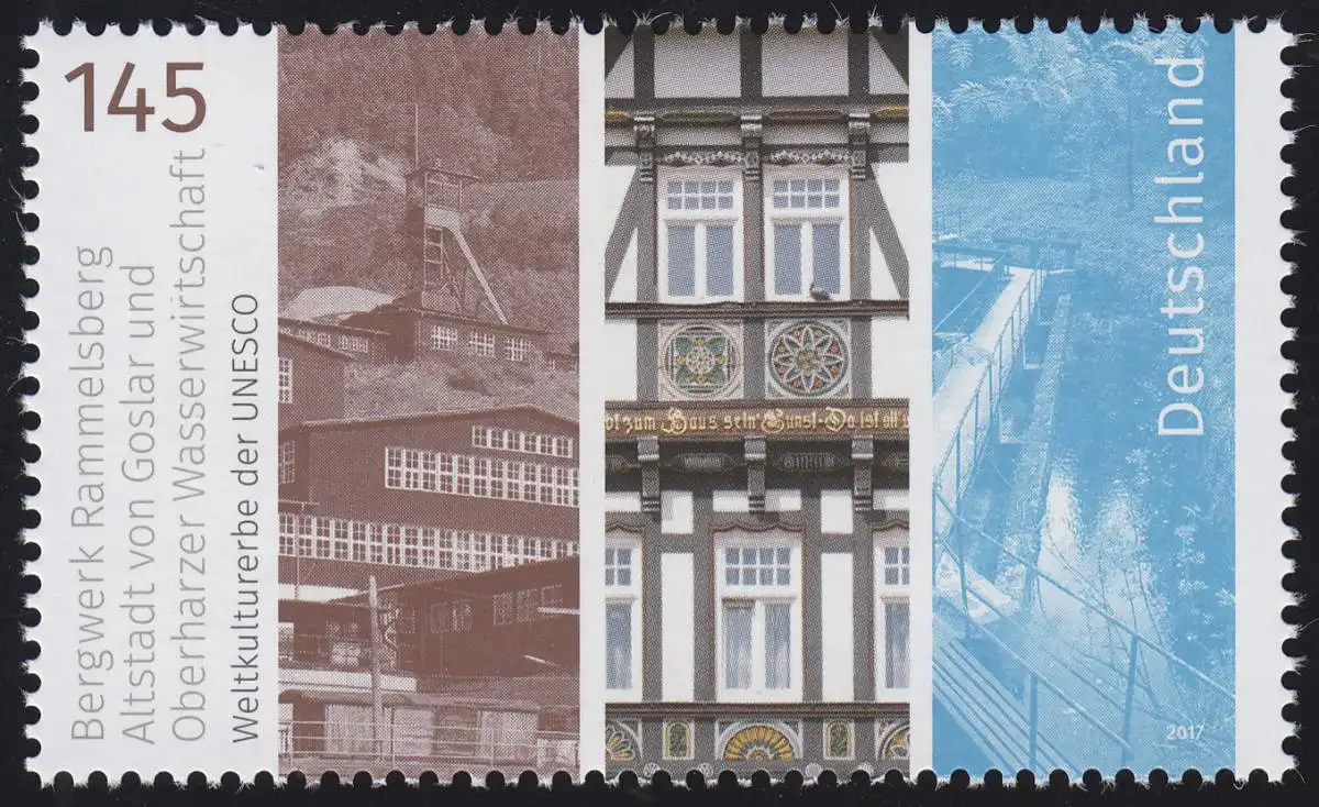 3299 UNESCO: Patrimoine mondial de Harzer, **