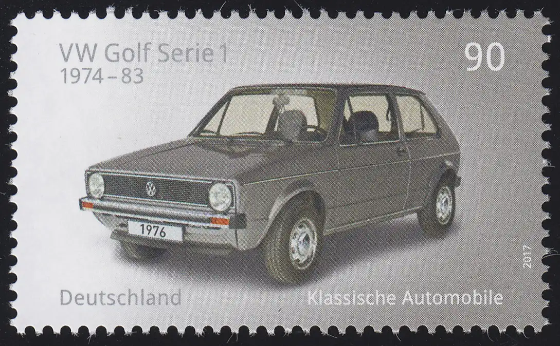 3298 Klassische deutsche Automobile: VW Golf 1, **