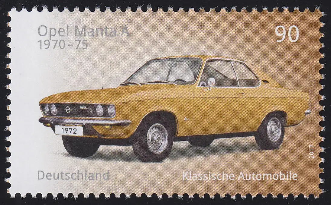 3297 Automobiles allemandes classiques: Opel Manta A, **