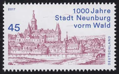 3290 Stadt Neunburg vorm Wald, postfrisch **