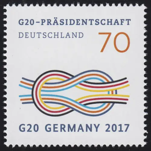 3291 G20-Präsidentschaft GERMANY 2017, postfrisch **