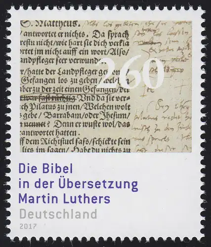 3277 Reformation - Die Bibel in der Übersetzung Martin Luthers **