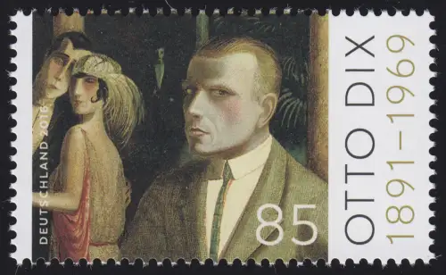 3267 Otto Dix, postfrisch **
