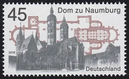 3264 Dom zu Naumburg, postfrisch **
