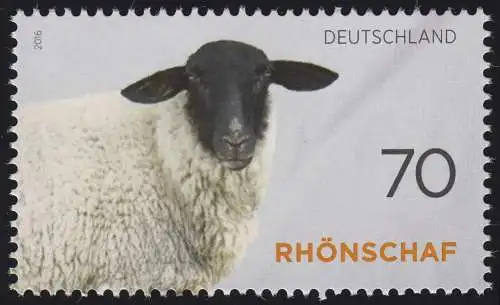 3261 Nutztierrassen: Rhönschaf, postfrisch **