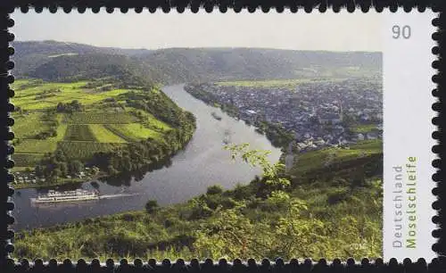 3226 Panorama: Moselschleife, nassklebend, rechts, **