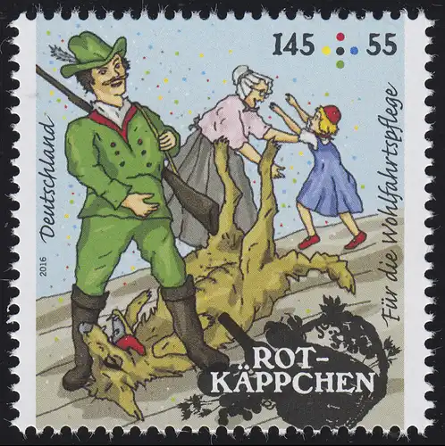 3210 Wofa Grimms Märchen - Rotkäppchen 145 Cent **