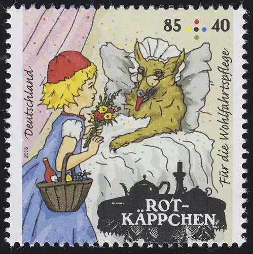 3209 Wofa Grimms Märchen - Rotkäppchen 85 Cent **