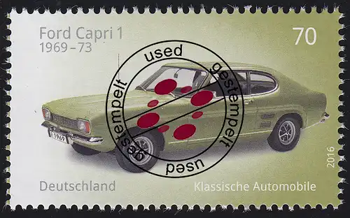 3202 Klassische deutsche Automobile: Ford Capri 1, O