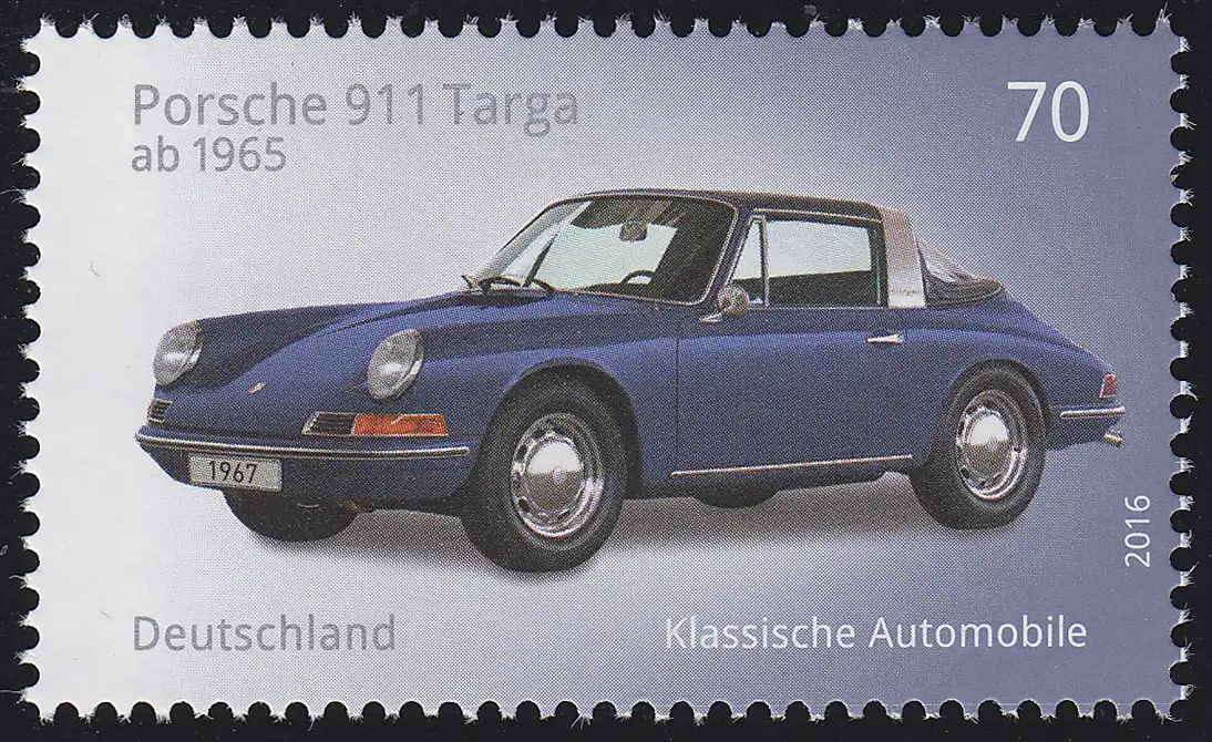 3201 Automobiles allemandes classiques: Porsche 911 Targa **