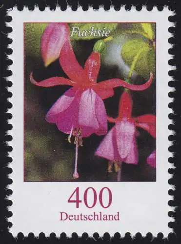 3190 Blume Fuchsie 400 Cent, postfrisch **